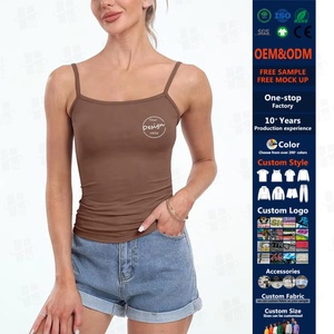 Canotta da <span class=keywords><strong>donna</strong></span> in puro cotone Sexy e comoda senza maniche produttori sfusi Design personalizzato Jersey Street Wear - Product Image 1