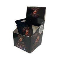 Boîtes de papier d'affichage imprimées personnalisées pour l'emballage Boîte d'affichage POP perforée en carton Sachet