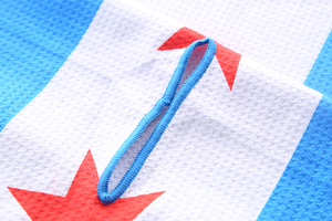 Gub — serviette <span class=keywords><strong>de</strong></span> <span class=keywords><strong>golf</strong></span> imprimée par sublimation, gaufre, <span class=keywords><strong>centre</strong></span> <span class=keywords><strong>de</strong></span> coupe, haute qualité - Product Image 4