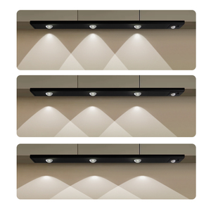 <span class=keywords><strong>Lampe</strong></span> murale LED moderne en forme de tonneau de vin ondulé avec détecteur de mouvement pour armoire et lecture - Product Image 3