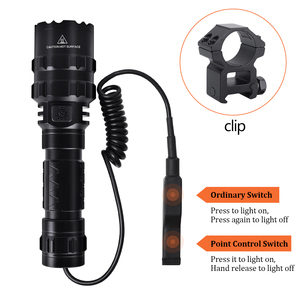 SG XML2 <strong>High</strong> <strong>Power</strong> Hunting Aluminum Alloy Flash Light Rechargeable Mount Long Range Tactical <strong>LED</strong> Light <strong>Flashlight</strong> - Product Image 5