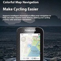 Ordinateur de vélo intelligent numérique GPS COOSPO CS300 avec capteur sans fil pour vélo de route