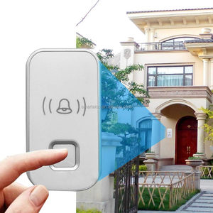 ระฆังประตูระยะไกลผู้สูงอายุหูหนวกระดิ่ง 300M ผู้โทร 110db กระดิ่งไร้สายสําหรับโรงแรมบ้านอพาร์ทเมนท์สํานักงาน - Product Image 3