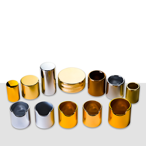 Collar de aluminio con tapa magnética para Perfume, 15mm, color dorado y plateado - Product Image 2