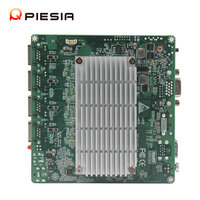 Motherboard Piesia J1900 12X12CM Quad Core 4 Lan DDR3 X86 Linux PC Industri Firewall Nano ITX Mainboard Dengan Atom Baytrail Generasi ke-4