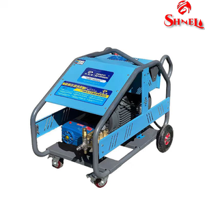 Nouvelle nettoyeuse haute pression industrielle 30 kW 600 bars, 22 L/min (5,8 GPM), électrique, robuste, pour le <span class=keywords><strong>d</strong></span>écapage de la rouille et de la peinture, <span class=keywords><strong>nettoyage</strong></span> à l'eau froide - Product Image 1