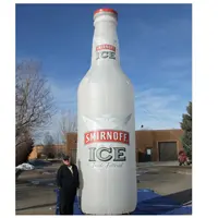 15ft Hohe Nach Maß Riesigen Aufblasbaren Eis Bier Flasche Modelle Für Werbung