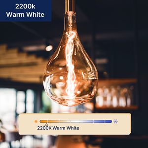 Amber Edison <span class=keywords><strong>Led</strong></span> Cổ điển vàng bóng đèn dây tóc trong nhà AC Powered a165s xoắn ốc bóng đèn dây tóc E27 giáng sinh Glass Đèn trang trí - Product Image 5