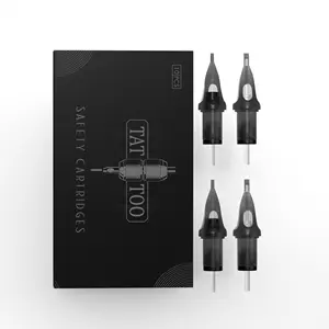 10個0.3MM 0.35MM Round Liner Disposable Sterilized Safety Cartridge Tattoo NeedlesためCartridgeタトゥーマシン