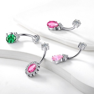 OEM/ODM Customized PVD <b>Gold</b> ASTM F136 Titanium Body <b>Piercing</b> Jewelry <b>Belly</b> Navel Ring - Product Image 5