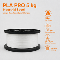 Filament PLA PRO 3D Sting 1,75 mm 5 kg Bobine Grande Capacité Sans Bulles Enroulement Précis Précision ±0,02 mm Filament d'Impression pour Imprimante 3D DIY