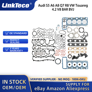 Linkteco Kit segel Gasket pembangunan kembali mesin Set paking kepala untuk Audi S5 A6 A8 Q7 R8 VW Touareg 4.2 V8 BAR BVJ 2006-2017 079103383AQ - Product Image 3