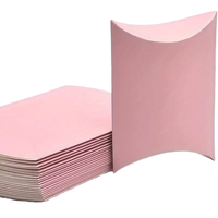 Caja de Cartón Plegable Tipo Almohada, 300gsm, Rectangular, Estilo Moderno, para Fiestas y Cumpleaños, con Logotipo Personalizado, Origen Wenzhou, Impresión de Empaques