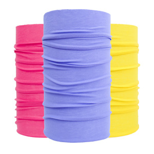 Écharpe magique sans couture, couleur unie, respirante, protection UV, masque facial pour le cyclisme en plein air, la pêche, masque de sport unisexe pour adultes - Product Image 1