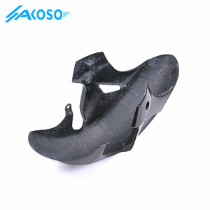 Akoso คาร์บอนไฟเบอร์แห้ง3K อุปกรณ์เสริมมอเตอร์ไซค์บังโคลนหน้าสำหรับ GSX1300R Suzuki Hayabusa Gen3 2022-2025 - Product Image 6