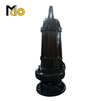 Pompe à eau industrielle en acier inoxydable pour boue lourde, 40 ch, submersible, pour eaux usées sales, boues, pompes anti-obstruction avec coupeur