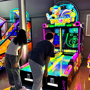 Máquina de Juego Arcade de Bolos para 2 Jugadores, Diseño Exclusivo Funspace, con Temática de Zombis - Product Image 1