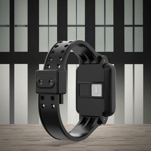 W7 टखने मॉनिटर वायरलेस कैदी ट्रैकिंग डिवाइस के साथ ब्लूटूथ ब्रेसलेट टखने मॉनिटर डिवाइस शरीर तापमान बल सेंसर - Product Image 3