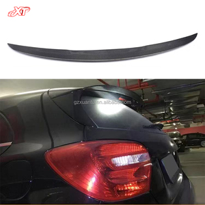 Spoiler en fibre de carbone de style W176 <span class=keywords><strong>AMG</strong></span> pour Mercedes Benz classe A A45 <span class=keywords><strong>A250</strong></span> W176 kit de carrosserie d'aile arrière - Product Image 1