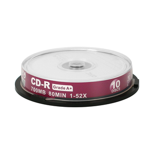 700 MB / 80-Minute 52x Write-Once White <span class=keywords><strong>Imprimible</strong></span> para audio (paquete de 50), 1 unidad - Product Image 2