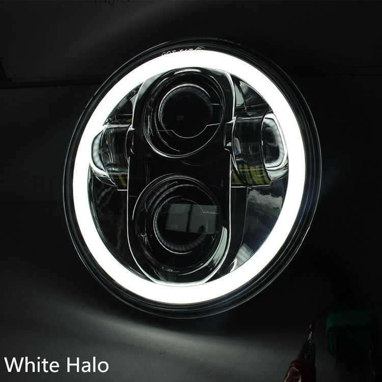 5.75 Inch LED Motorcycle Headlight – 6000K DRL – Fits Harley Davidson Dyna Street Bob FXDB