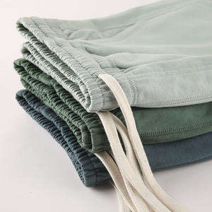 Streetwear Custom Design Distressed Luxury 100% Cotton Raw Hem <b>Men's</b> <b>Shorts</b> - Product Image 4