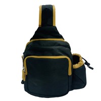Sac de Poitrine en Nylon Respirant pour Hommes, Sacoche d'Épaule de Voyage, Sac de Course et de Cyclisme Étanche Transfrontalier, Pochette Téléphone