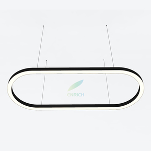 Có thể điều chỉnh Trắng Non-Glare 5 năm bảo hành hình bầu dục Shape <span class=keywords><strong>LED</strong></span> tuyến tính hồ sơ ánh sáng với kích thước tùy chỉnh - Product Image 6