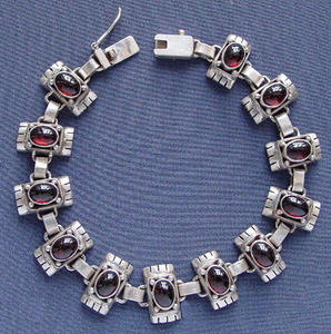 กำไลข้อมือเงินกำไลข้อมือทำมือแฟชั่น925มีสไตล์ - Product Image 3