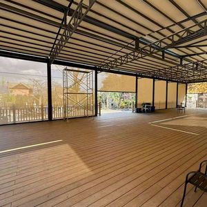 Gazebo moderne minimaliste en aluminium imperméable pour l'extérieur, adapté aux hôtels, aux jardins et aux magasins - Product Image 6