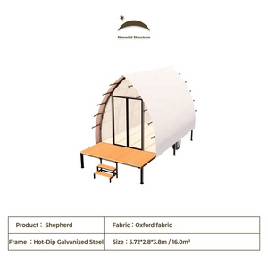 Nouveau design, tente d'hôtel de luxe moderne pour le glamping en plein air sur roues, tente de calèche pour le camping, tente pour wagons - Product Image 4