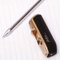 JOBON Allume-cigare à gaz butane rechargeable personnalisé avec logo personnalisé, flamme bleue à triple jet, vente en gros de fumée