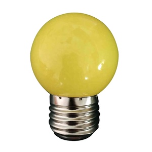 Newest Colorful E27 110V 220V Red Blue Green White Yellow Rgb Blubs Energy Saving LED <strong>Golf</strong> <strong>Ball</strong> Light Bulb <strong>Globe</strong> Lamp - Product Image 3