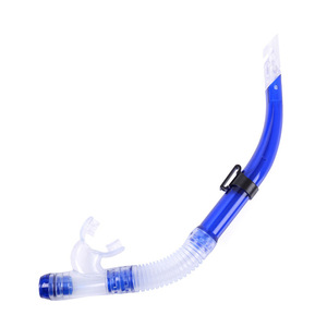 XINYIXUANPink Full Face Swim Snorkel <b>Tube</b> with Valve Flexible Diving Snorkel for Scuba Snorkeling - Product Image 3