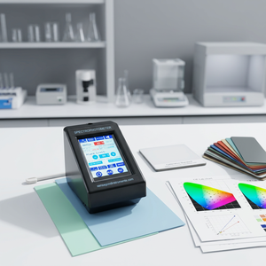Spectrophotomètre numérique portable Sensegood, colorimètre Vis, mesure CIE LAB, appareil portable avec écran LCD - Product Image 1