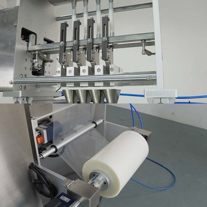 High Speed Fully Automatic Multi Lane 1g 5g 10g 20g 4 Side Seal Granule Sachet Pouch Sugar Packing Machine - Product Image 4