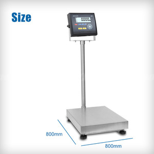 600Kg/<span class=keywords><strong>300Kg</strong></span>/150Kg/60Kg/30Kg Elektronische Digitale Plattformwaage mit Stange - Product Image 2