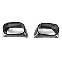 Kit complet de carrosserie en Fiber de carbone sec style B pour Mercedes GT classe X290 GT63 couvercle de phare antibrouillard à lèvre avant