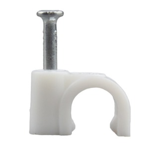 Clips de plástico para clavos circulares de 6 mm para la organización de cables - Product Image 4
