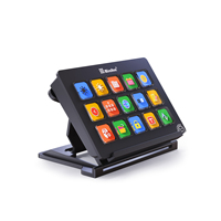 MiraBox 293 Sonsole, contrôleur de streaming, clavier USB de bureau, touches de raccourci programmables, compatible avec Windows et Mac OS
