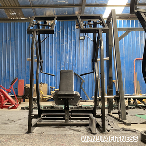 Banco de pesas isolateral comercial de venta directa de fábrica para entrenamiento aislado de pecho y hombros, equipo de gimnasio con carga de placas - Product Image 6