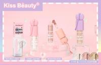 Kiss Beauty Maquillage Liquide Waterproof Longue Durée pour les Yeux, Enlumineur Multifonctionnel 4,5 ml pour les Joues, le Front et la Clavicule