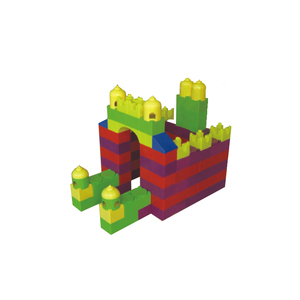 Venta al por mayor colorido encantador de la <span class=keywords><strong>mega</strong></span> bloques educativos de plástico intelecto juguetes de bloques - Product Image 3