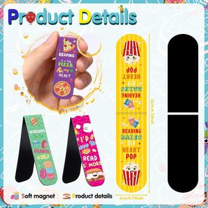 Marcapáginas Magnéticos Plegables con Diseño Personalizado, Marcapáginas de Goma Flexible con Imán Digital UV para Libros - Product Image 2