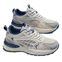 Chaussures de sport pour hommes, respirantes, légères, décontractées, tendance, athlétiques, antidérapantes, semelle en caoutchouc, mode, course à pied, sport