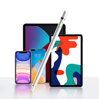 Stylet capacitif universel à adsorption magnétique léger pour iPad Pro Air Mini tablettes Android, logo personnalisé OEM