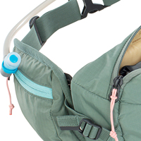 Sac banane de sport résistant à l'eau personnalisé sac de ceinture d'hydratation de course à pied de voyage sac de taille de cyclisme de gravier pour hommes avec vessie d'eau