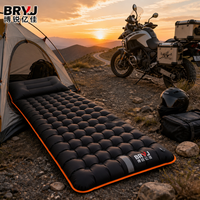 Matelas de camping pour moto en TPU, matelas pneumatique gonflable ultraléger, motocamping, imperméable, pliable, randonnée, logo personnalisé OEM