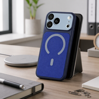Étui de téléphone magnétique pour iPhone 18 Pro Max, coque mate antichoc, étui de charge sans fil, protection de l'appareil photo, coque arrière
