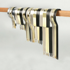 Móc vuông kim loại vàng thân thiện với môi trường chất lượng cao cho các phụ kiện quần áo và móc treo bằng gỗ với các tùy chọn tùy chỉnh - Product Image 4